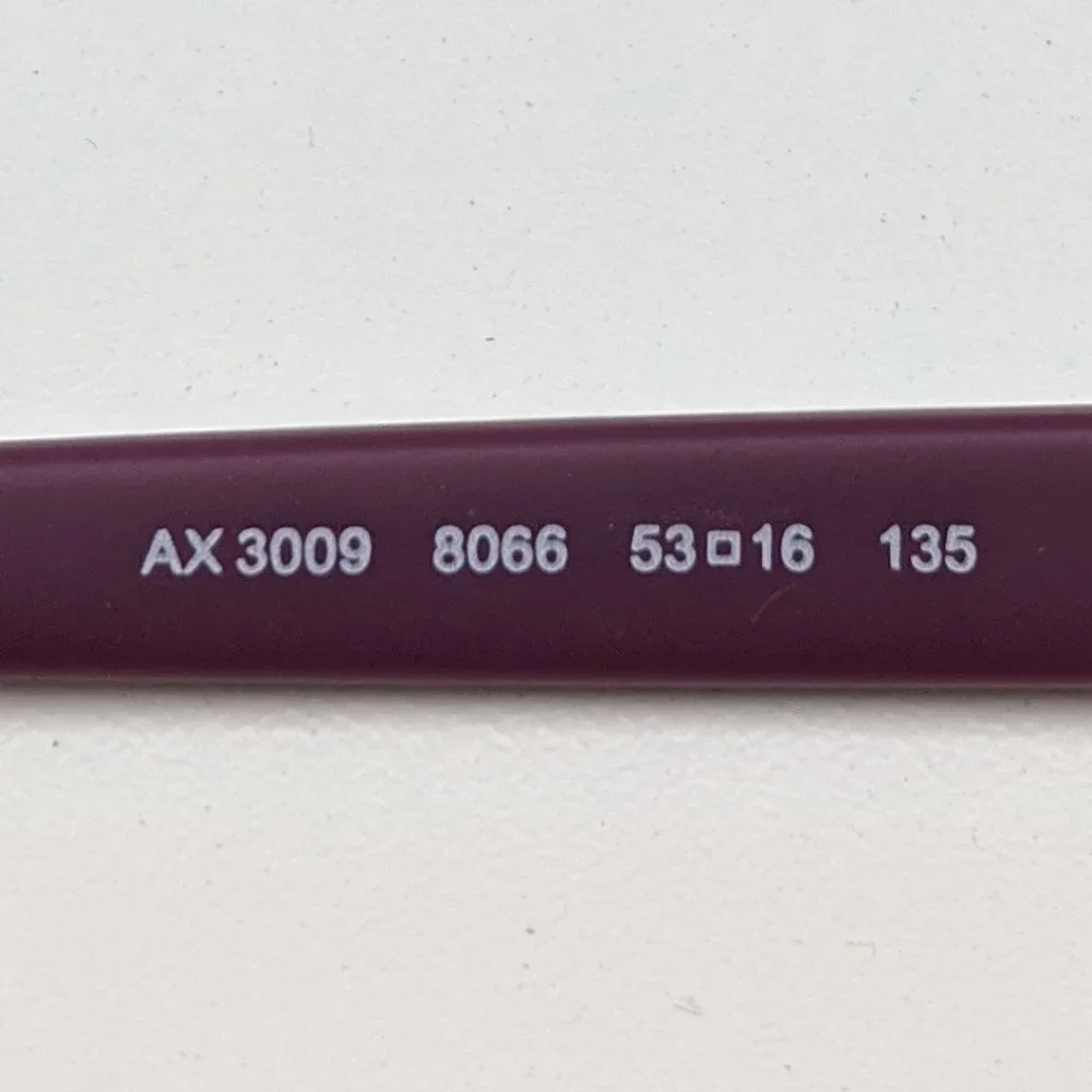 🕶️Armani Exchange AX3009 8066 Eyeglasses 53/16 135 /KAB713🕶️​